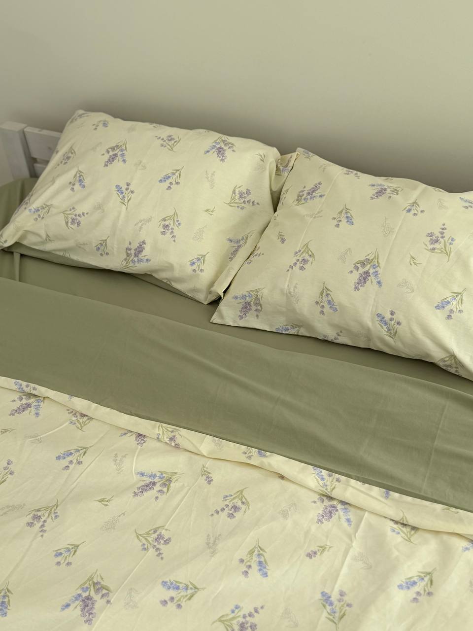 Сатиновий комплект постільної білизни Sage Lavender