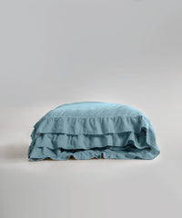 Постільна білизна Stonewashed Exclusive Ranforse Mineral Blue