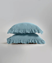 Постільна білизна Stonewashed Exclusive Ranforse Mineral Blue