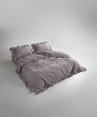 Stonewashed ранфорс, євро, Opal Grey