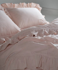 Stonewashed ранфорс, сімейний комплект, відтінок Pristine