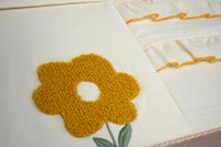 Ранфорс постільна білизна євро Florita Yellow