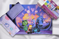 Бавовняна постільна білизна Inside Out 2, полуторна