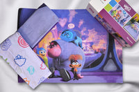 Бавовняна постільна білизна Inside Out 2, полуторна