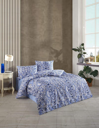 Фланелева постільна білизна Soprano Denim, полуторна
