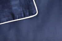 Сатиновий сімейний комплект постільної білизни, Navy Blue