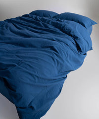 Stonewashed ранфорс, євро, Dress Blue