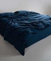 Stonewashed ранфорс, євро, Dress Blue
