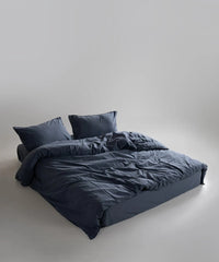 Ранфорс stonewashed євро, Natural Grey