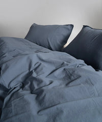 Ранфорс stonewashed євро, Natural Grey