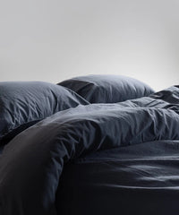 Ранфорс stonewashed євро, Natural Grey