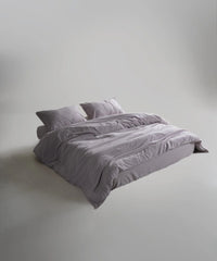 Stonewashed ранфорс, євро комплект, Opal Grey