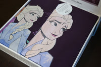 Ранфорсова постільна білизна полуторна Frozen Natural