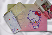 Бавовняна постільна білизна з Hello Kitty, полуторна