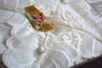 Велюрова скатертина бежева 160×300 см