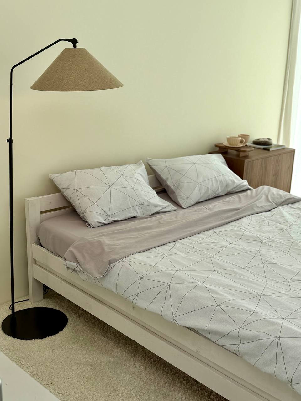 Міський лофт: геометричний сірий набір