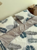Сатиновий комплект Azure Palm Breeze