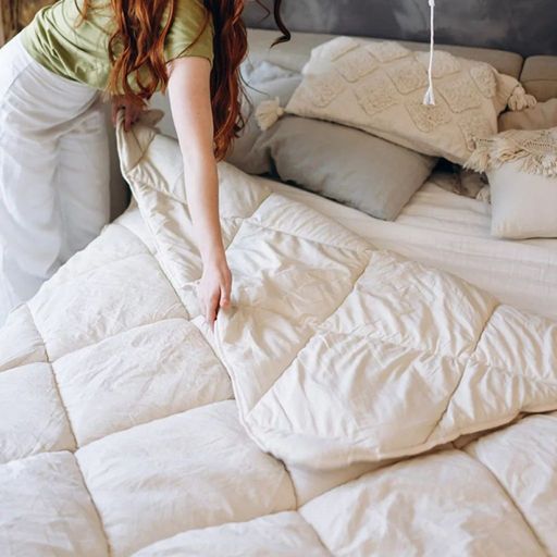 Ковдра «WASHED COTTON» — білий