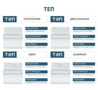 Комплект постільної білизни — CHAIN, ранфорс
