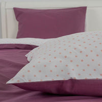 Комплект постільної білизни «Happy Sleep» — Wine Dots, ранфорс