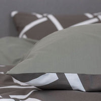 Комплект постільної білизни «Happy Sleep» — Khaki Angles, ранфорс