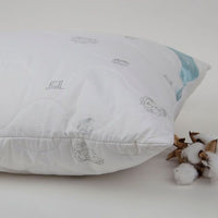 Подушка ПРИРОДА «MEMBRANA PRINT» COTTON — 650г, мікрофібра