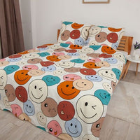 Комплект постільної білизни «Happy Sleep Duo» — Emojical, ранфорс