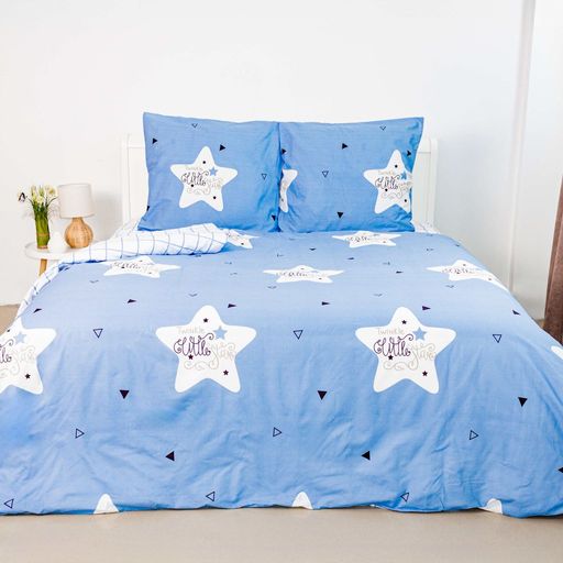 Комплект постільної білизни «Soft dreams» — Twinkle Stars, ранфорс