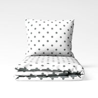 Комплект постільної білизни — Grey Dots, ранфорс