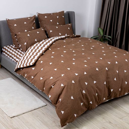 Комплект постільної білизни «Soft dreams» — Cappuccino Night, ранфорс