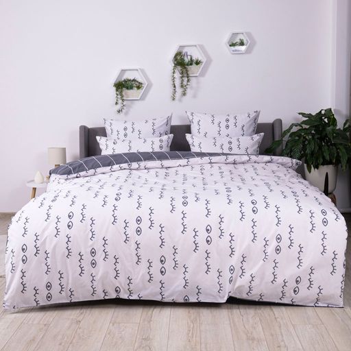 Комплект постільної білизни «Soft dreams» — White Look, ранфорс
