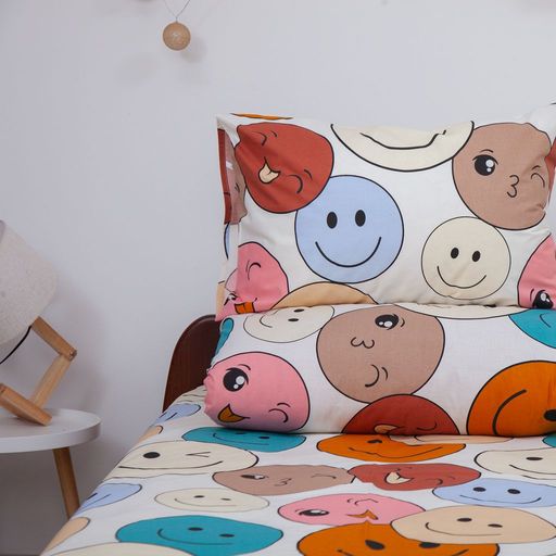 Комплект постільної білизни «Soft dreams» — Смайли, ранфорс