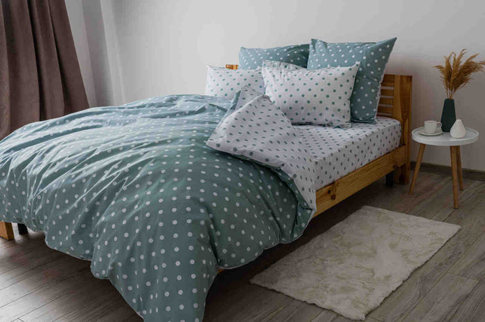 Комплект постільної білизни «Happy Sleep» — 332 Olive, ранфорс