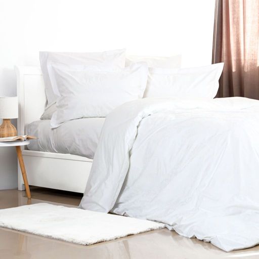 Комплект постільної білизни «Grace Jacquard» — Optical white