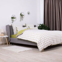 Комплект постільної білизни «Happy Sleep» — Olive Check, ранфорс