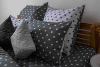 Комплект постільної білизни «Happy Sleep» — Grey Dots, ранфорс