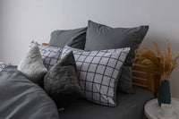 Комплект постільної білизни «Happy Sleep» — Grey Check, ранфорс