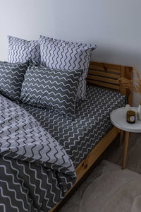 Комплект постільної білизни «Happy Sleep» — Pearl Dream - GREY, ранфорс