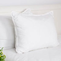Подушка «WHITE COMFORT» (850г) — чохол не стьоганий, мікрофібра
