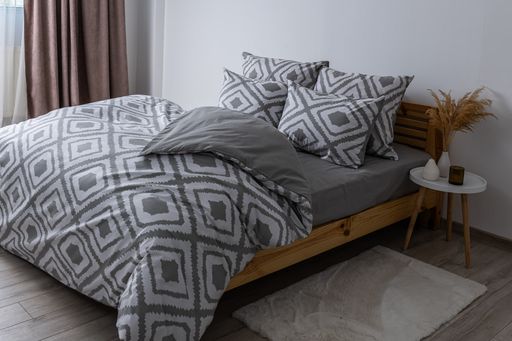 Комплект постільної білизни «Happy Sleep» — Grey Desire, ранфорс