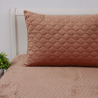 Покривало «VELOUR» 1шт — Капучiно/Зiрочка, мікрофібра