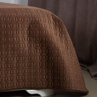 Покривало «VELOUR» — Коричневий/Мозаїка, мікрофібра