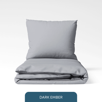 Комплект постільної білизни «Happy Sleep» — Dark Ember, ранфорс